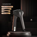 Adjustable hand gripper with 5-60kg resistance range in six colour options including black, blue, grey, green, orange, and black/grey