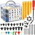 925PCs boxed buckle set with 26 kinds of nylon plastic automobile body fasteners and tools