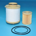 FD4616 diesel fuel filter for Ford trucks, 106mm height, 84mm diameter, compatible with 6.0L engines