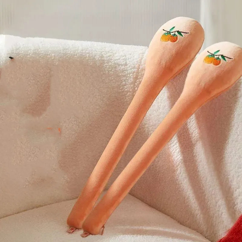 48 cm health massage back pounding stick with meridian flap and adjustable zipper for percussion therapy