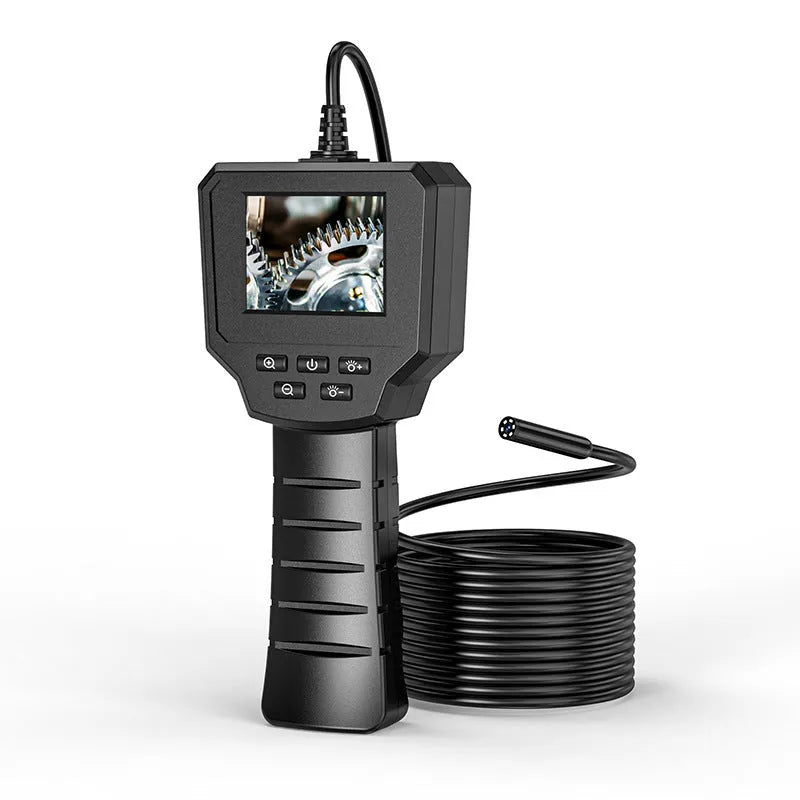 8mm diameter waterproof endoscope probe with HD camera for auto and pipeline inspection