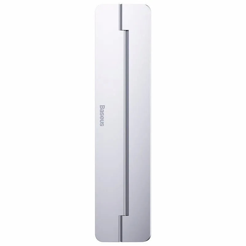Foldable aluminium alloy computer stand, 227mm x 50mm x 3mm, in deep space grey or temperament silver