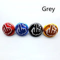 All-aluminium engine oil filler cap for Honda MUGEN, CNC-machined T6061, in black, blue, gold, grey, purple, red or silver.