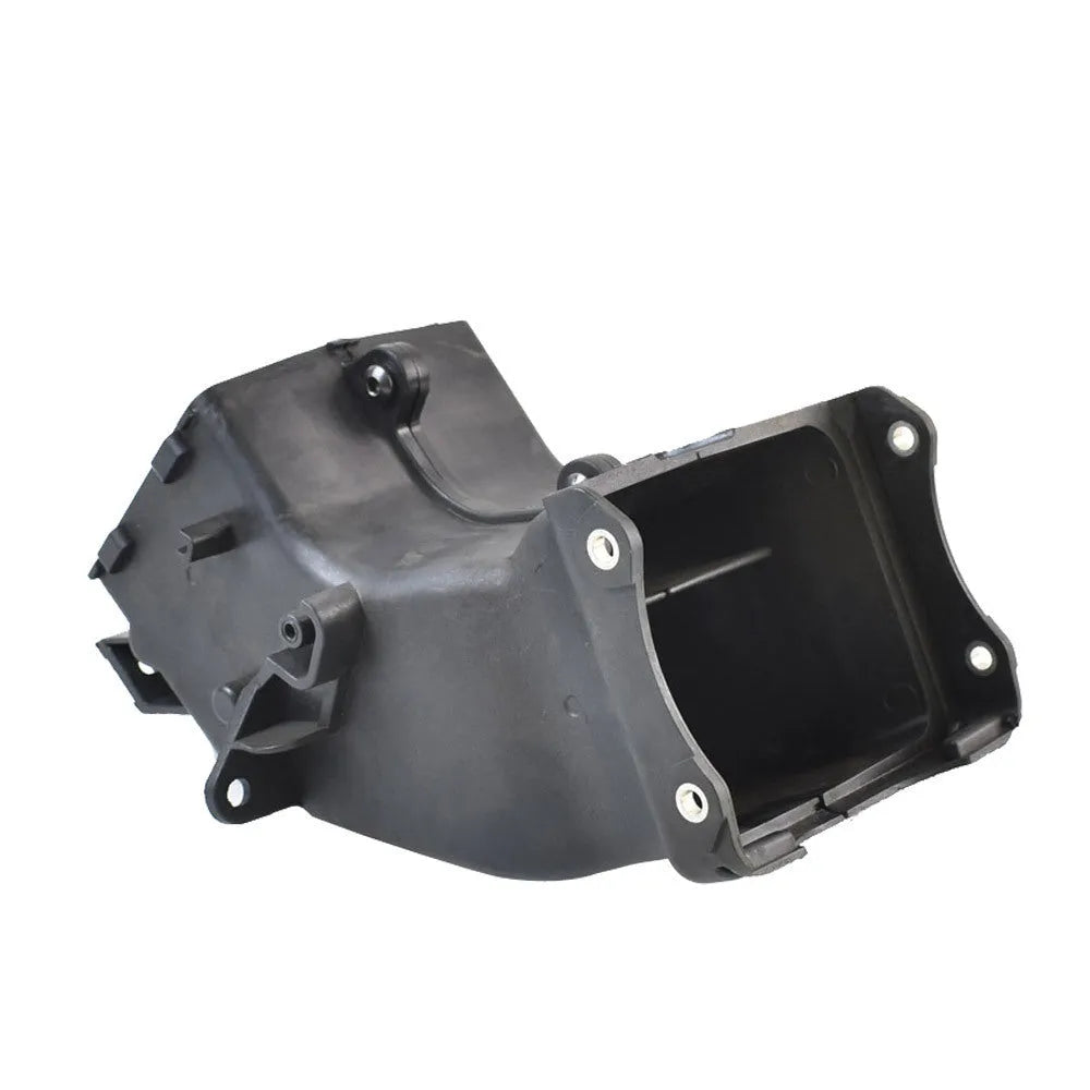 Black Yamaha motorcycle ventilation pipe measuring 280mm with breathable tube design for intake systems