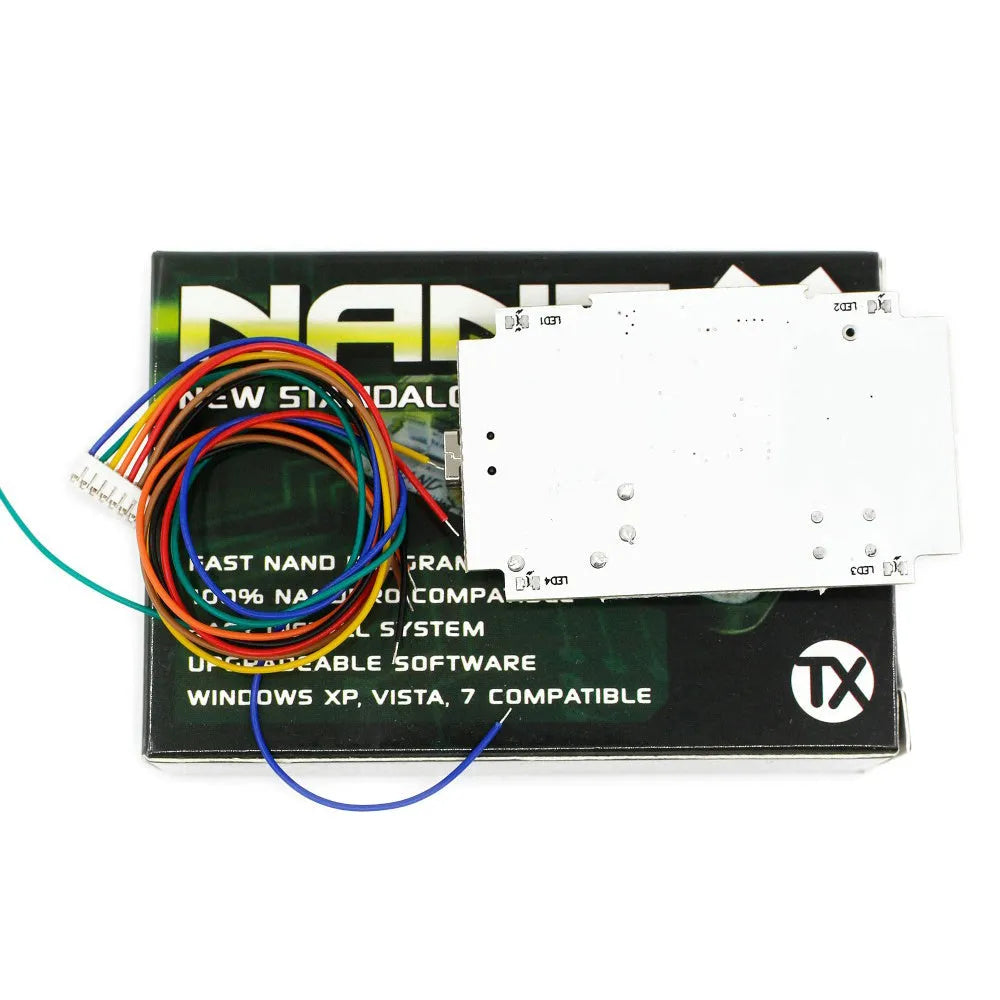 Simplified Xbox 360 brush chip tool kit with USB cable for console modification