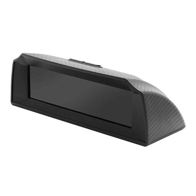 Black GPS GO 2 universal car head-up display monitor on a car dashboard