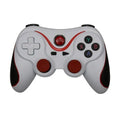 Upgraded X3 Bluetooth game controller in black or white with mobile clip for Android phones
