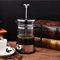350ml manual coffee dripper kit with stainless steel filter and glass carafe