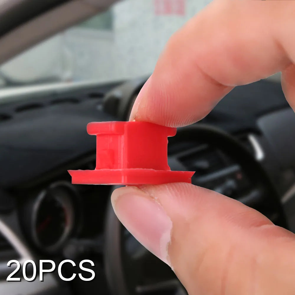 Pack of 10 plastic BMW interior trim panel clips for door walnut trim on 3, 7, X3 Series