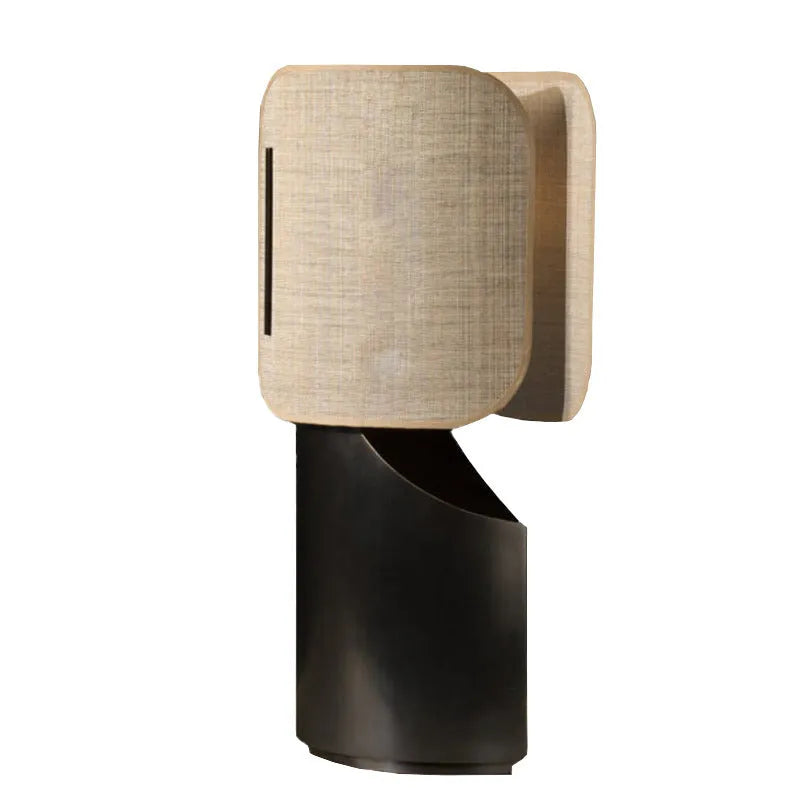 New Chinese style resin table lamp, 28x13x52cm, 220V US plug, single desk lamp
