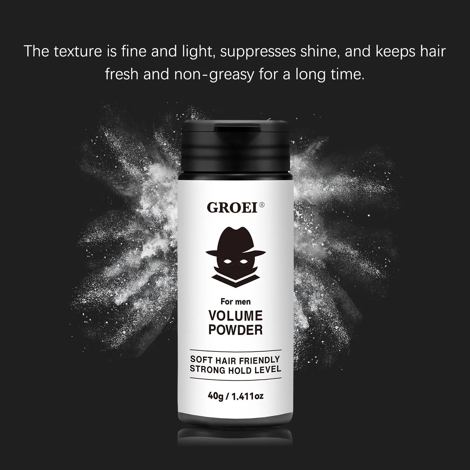 40g disposable hair styling powder for oil control and fluffy texture
