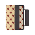 Magnetic polyurethane protective case for iPad Air 4 and 5 tablets showing attachment system