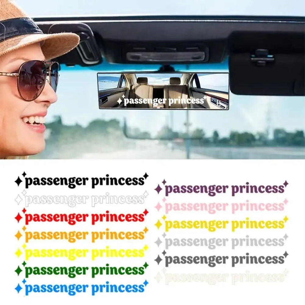 10cm x 2cm car creative sticker in rainbow colours for interior decoration