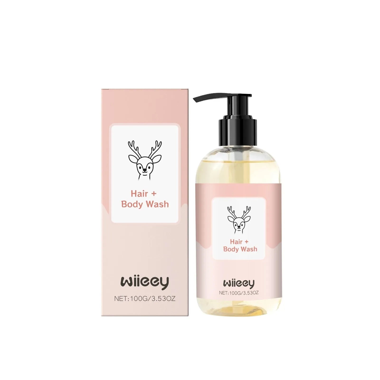 100g Low Sensitivity Washing and Bathing Two-in-One bath lotion bottle with gentle formula for sensitive skin