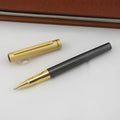 Baozhu metal shell ballpoint pen shown in seven neutral matte colours