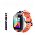 SE5 children's phone watch with stainless steel wristband showing blue colour option