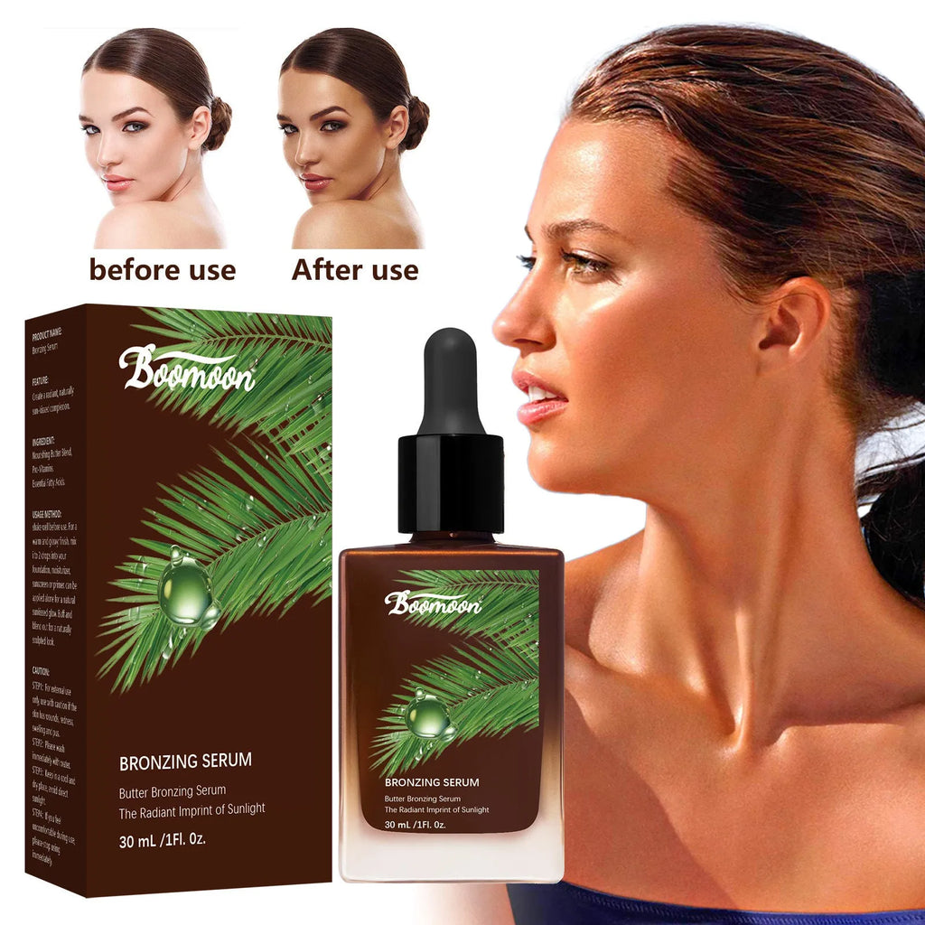 Bronze Black 30ml lash extension care solution bottle