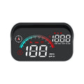 Black universal head-up display car GPS projector unit with USB cable