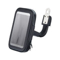 Plastic waterproof phone bag for motorcycle and bicycle in medium large and XL sizes