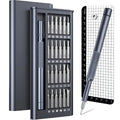 25-in-one screwdriver set with magnetic chrome vanadium steel bits, 110mm length, ABS handle