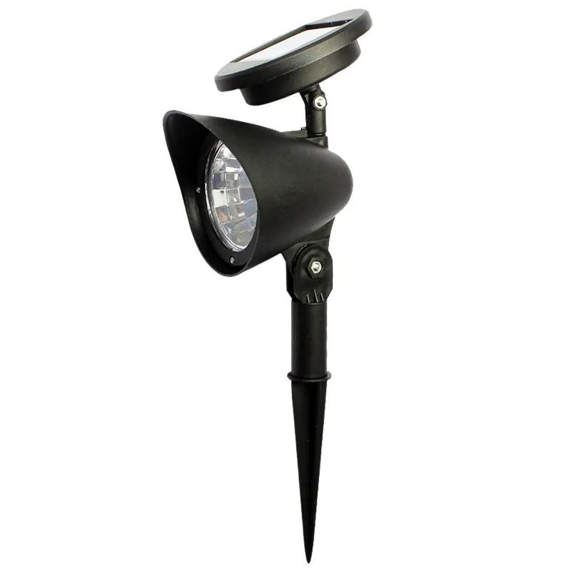Solar lawn spotlight 4LED outdoor garden light 177x100mm for courtyard lawn decoration
