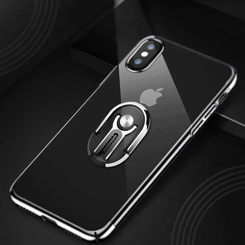 Universal mobile phone bracket with 360-degree rotation in multiple colour options