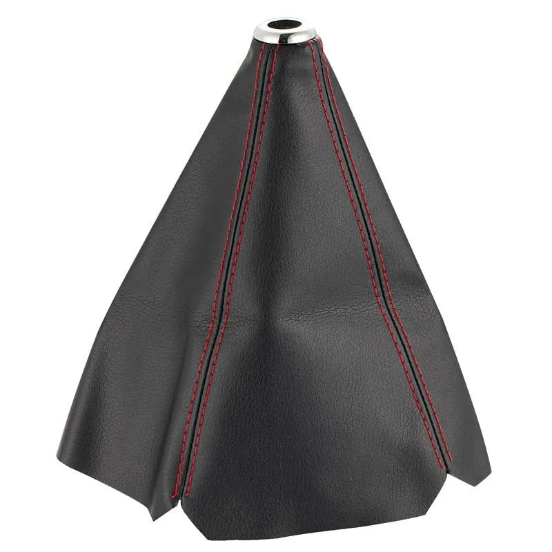 General Motors PU leather gear cover in black, blue, and red colour options.