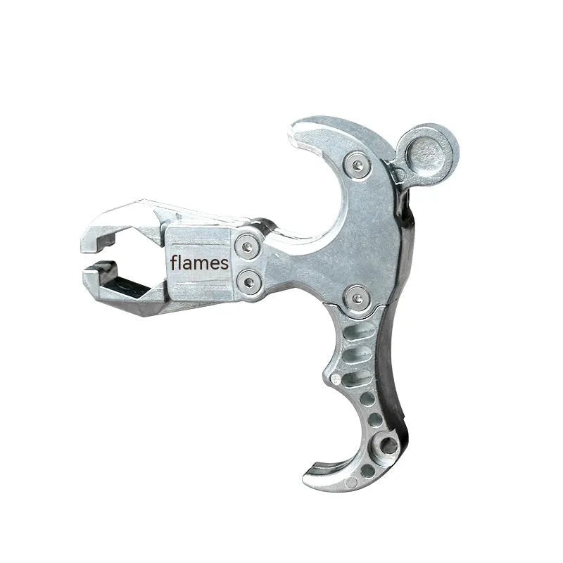 Alloy Release Aid Two-axis Harpoon Clip for archery bowstring release with zinc alloy construction