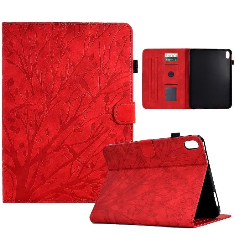 Pachira Macrocarpa imitation leather tablet case with built-in bracket in black colour