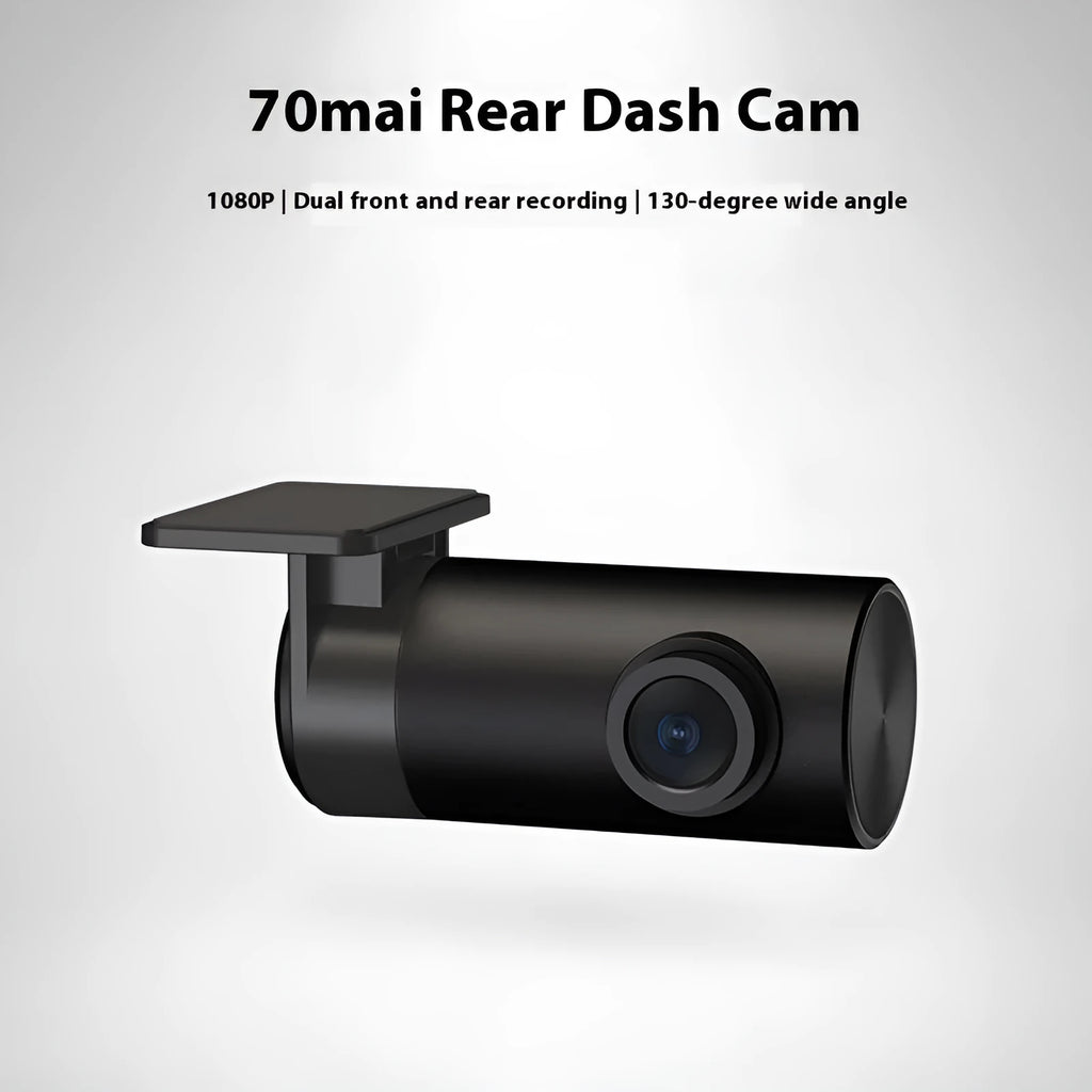 70 metre HD 1080p rear recording camera for vehicles with 130 degree viewing angle