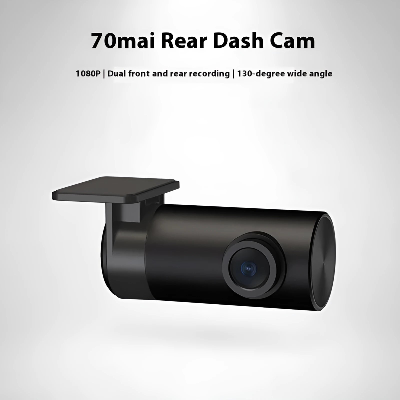 70 metre HD 1080p rear recording camera for vehicles with 130 degree viewing angle