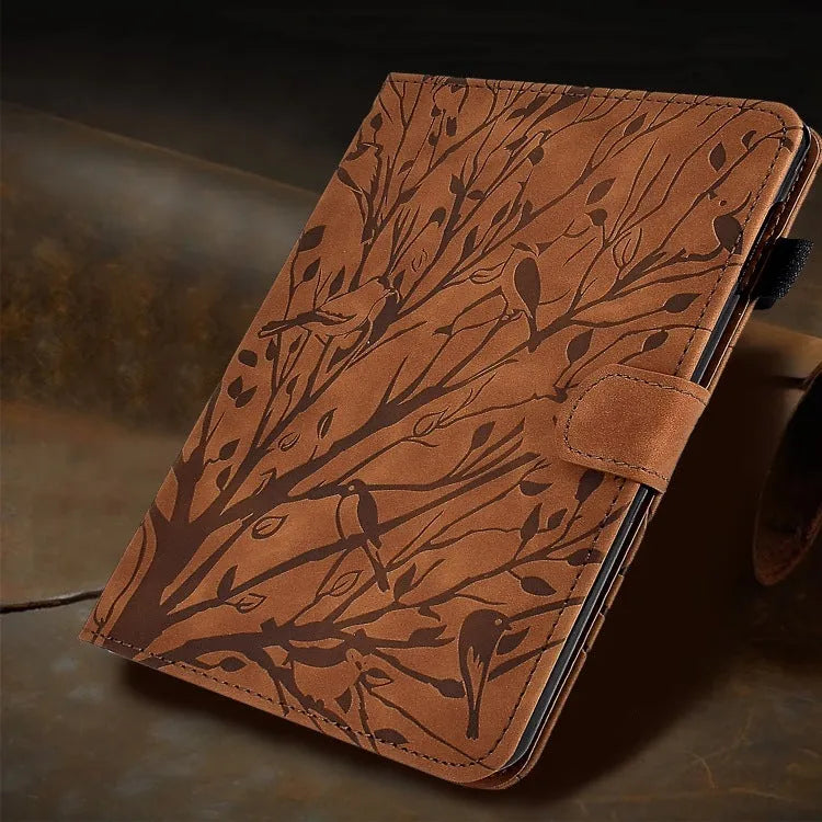 Pachira Macrocarpa imitation leather tablet case with built-in bracket in black colour