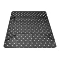 Cloth car pet mat for rear seat with water resistant dog protection in multiple colour patterns