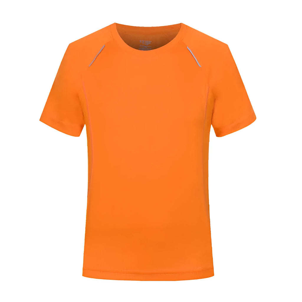Slim fit quick-drying T-shirt in seven colours with round neck and short sleeves