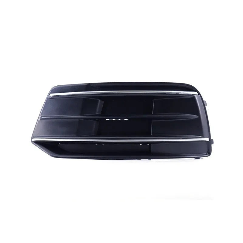 Black front bumper lower grille fog light frame pair for Audi Q5 2018-2022 models