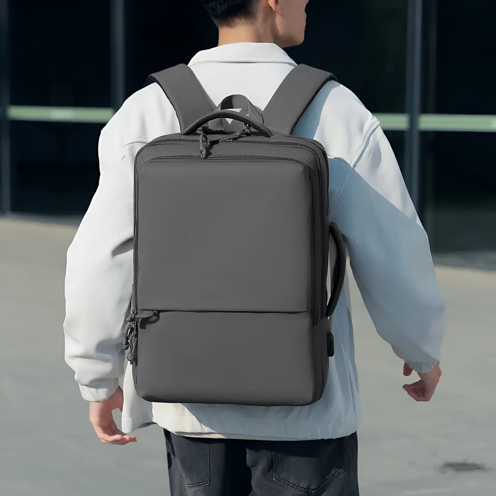 Waterproof Oxford cloth business backpack in six colours with 45x34x18cm dimensions