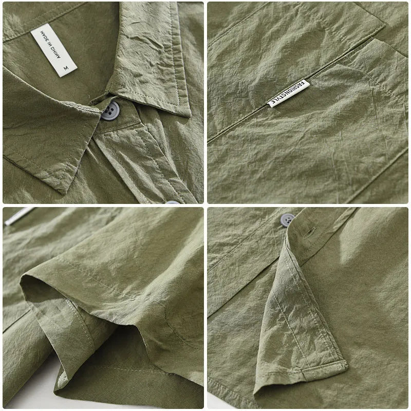 Women's loose cardigan-style top in lyocell fabric, shown in black, green, and purple colour options