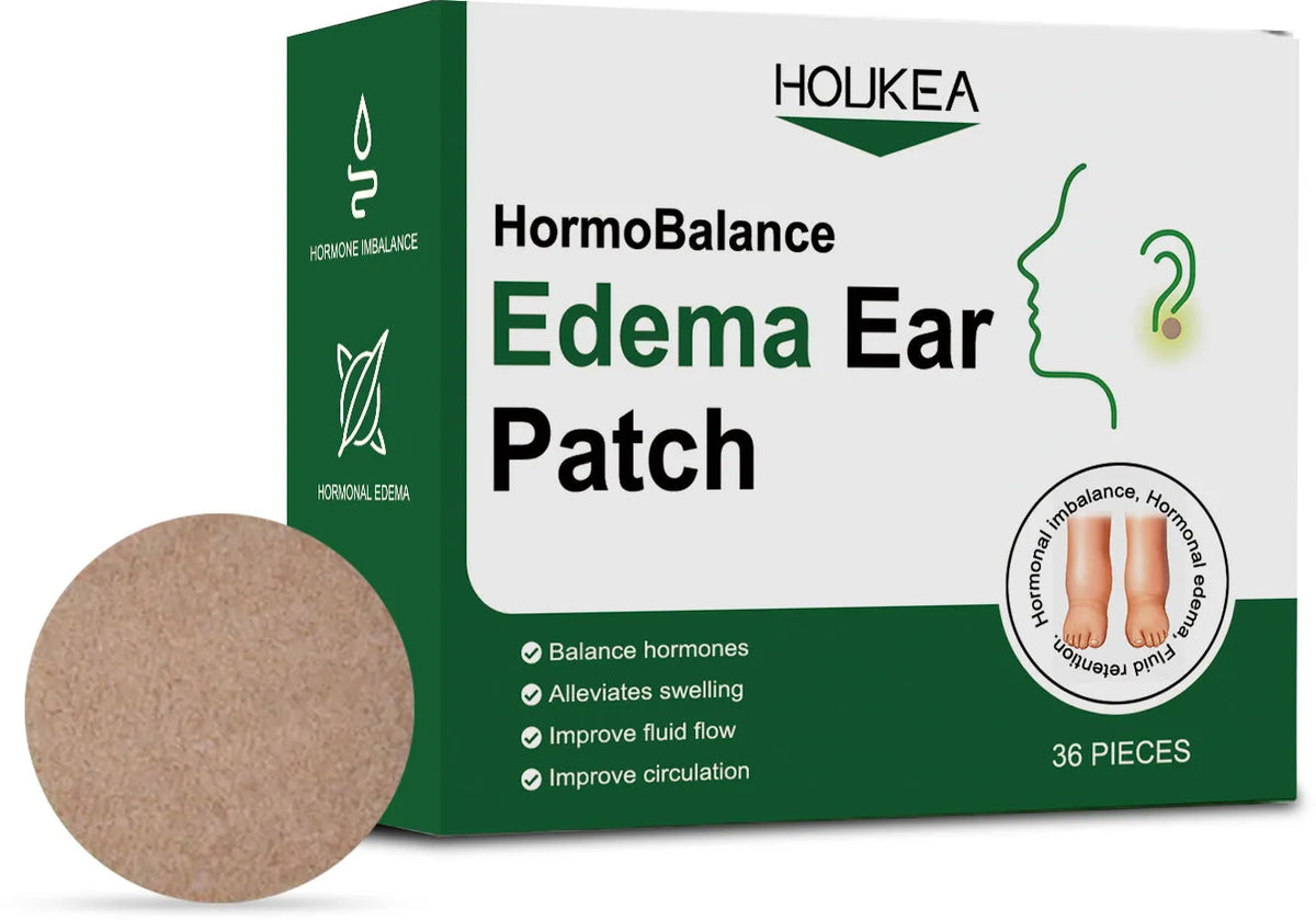 Edema Ear Patch pack of 36 tablets with wormwood, aesculus chinensis, dandelion root and yam extract