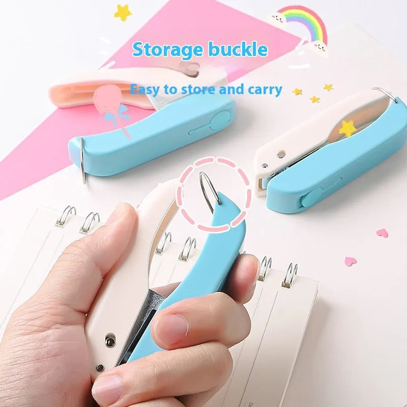 Small manual punching machine with embossed kindergarten patterns creating 4mm and 6mm holes plus love and star shapes