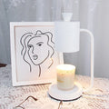 White European-style aromatherapy melting wax lamp with dimmer switch and 1.5m wire