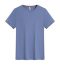 Men's round neck ice-feel pullover shirt for business casual wear in multiple colours