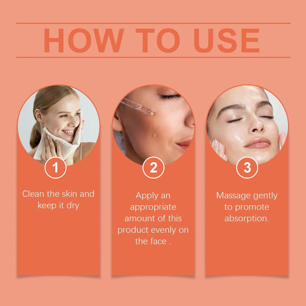 30ml bottle of moisturising skin colour facial liquid with glycerol honey and botanical extracts