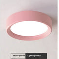 Ultra-thin surface mounted LED downlight with aluminium shell in seven colour options