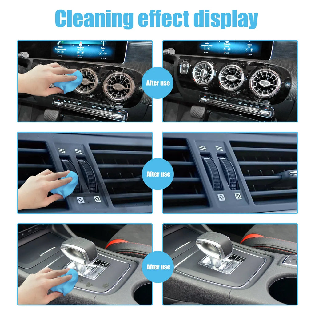 15x10cm car cleaning mud for removing dust from vents and keyboard gaps