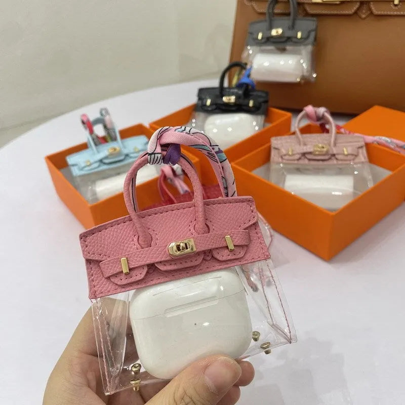 Women's artificial leather car key case showing luxury pattern designs in multiple colour options