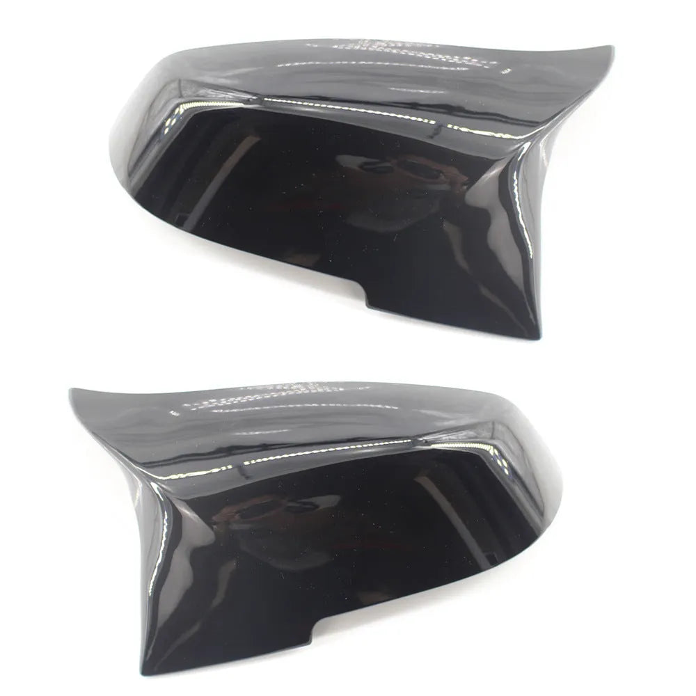 BMW F-Series modified horn rear-view mirror shell in paint bright black with buckle replacement design
