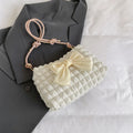 Canvas single-shoulder handbag with sandwich pocket and mobile phone compartment in street trend style