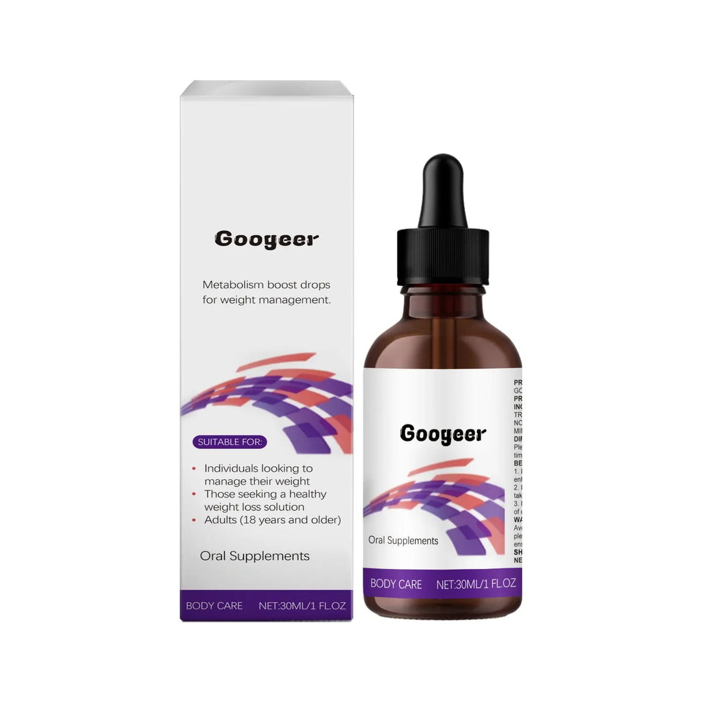 Googeer 30ml oral body treatment supplement bottle for wellness care