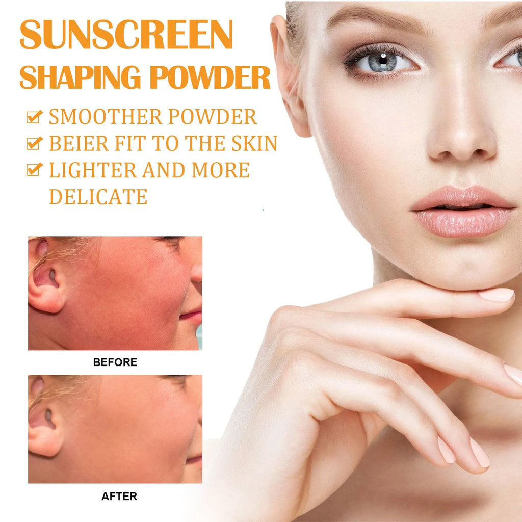 8g translucent loose setting powder compact for oily skin with oil control properties