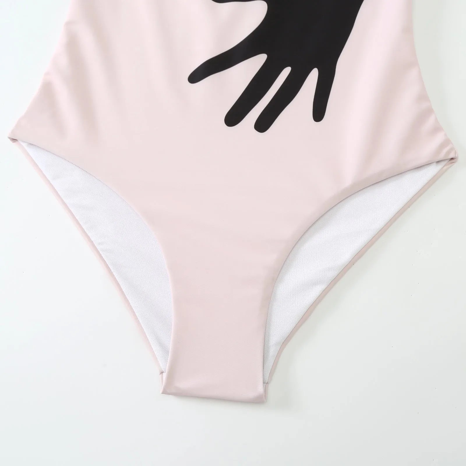 Women's one-piece bikini with detachable tulle skirt in polyester fabric, sizes S to XL